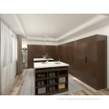 Wholesale customized modern solid wood bedroom wardrobe